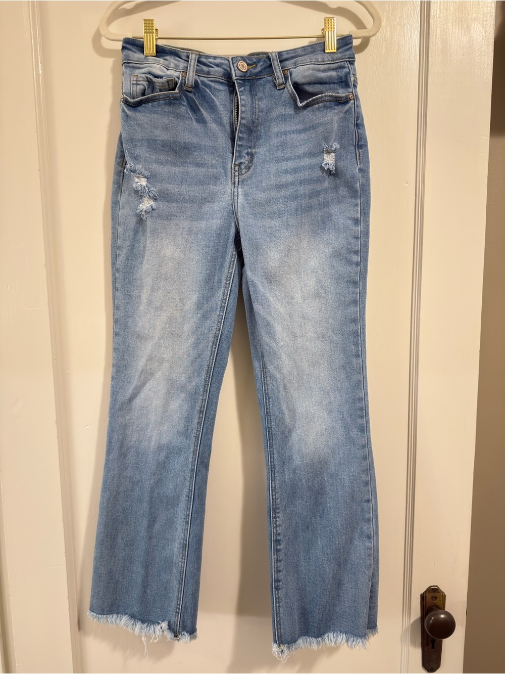 Zenana Light Blue Distressed Jeans - Women's Fit
